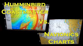 Humminbird Coastmaster vs Navionics Charts Which is Better [upl. by Assetniuq]