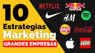 10 Estrategias de Marketing que usan Empresas Exitosas como Lego Redbull o Netflix [upl. by Alial816]