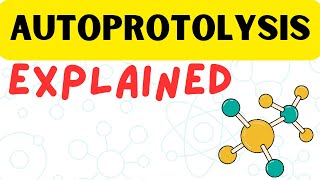 AUTOPROTOLYSIS  AUTOIONIZATION  SELFIONIZATION  AUTOPROTOLYSE [upl. by Nerot]