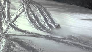 Arctic Cat ZRT 800 hillclimb [upl. by Arbmahs337]