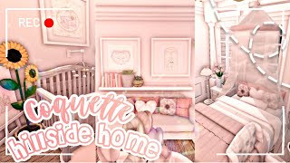 roblox bloxburg  💌 coquette hillside house  ꒰ part 2 full build amp tour ꒱  itapixca builds [upl. by Eniretac]