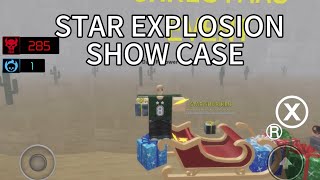 Area 51 Star Explosion Showcase  ROBLOX [upl. by Neitsabes]