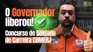 Governador libera concurso de Soldado de Carreira [upl. by Thaddeus]