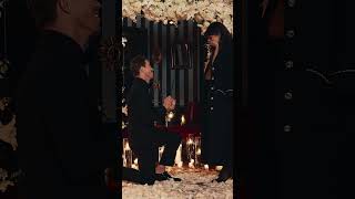 Swooning over Nina Dobrev and Shaun White’s engagement 😍 celebritynews proposal [upl. by Idnak]