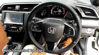 Mencoba Fitur dan Teknologi Honda Civic Hatchback Turbo E [upl. by Jock]