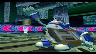 Sonic Riders TE v20 quotICEquot 3 Laps Ice Factory E10000B  Crazy [upl. by Notgnihsaw]