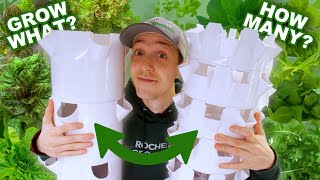 High vs Low Density Aeroponic Towers  How To Use Them Tower Garden amp Tower Farms [upl. by Debbie]