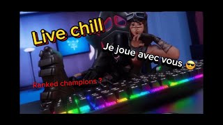 Live fortnite rankeddiamant 3 et chill avec vous ce soir  venez jouer [upl. by Grani651]