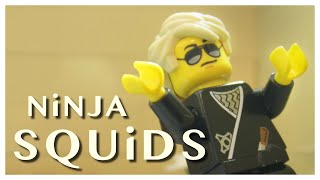 Assault of the Ninja Squids  LEGO Animation [upl. by Ahsinhoj]