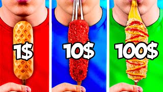 1 vs 10 vs 100 Corn Dogs par VANZAI [upl. by Penrod]