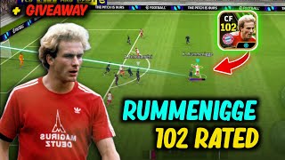 New 102 Rated Epic Rummenigge Review amp Gameplay in eFootball 2024  Weird Gaming FC [upl. by Nanice]