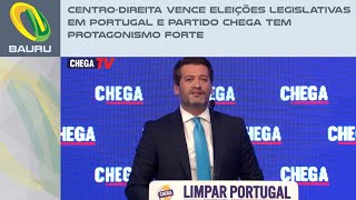 Centrodireita vence eleições legislativas em Portugal e Partido Chega tem protagonismo forte [upl. by Rizzo957]