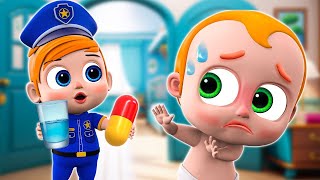 Oh no Baby amp Mommy Got Sick 💊  Take Care Little Baby 👶🏻🍼  ✨NEW Nursery Rhymes For Kids [upl. by Yrokcaz]