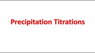 Titrimetry  Lecture 7 [upl. by Engle408]