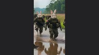 Rise of the AI Rabbit Army Cybernetic Warriors of the Future [upl. by Lenna]