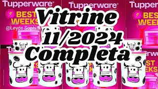 VITRINE 112024 COMPLETA TUPPERWARE [upl. by Leisam]