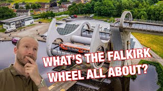 The Falkirk Wheel explained 😎 [upl. by Eletnahs]