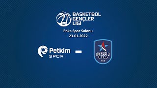 Aliağa Petkim Spor  Anadolu Efes BGL A Grubu 15Hafta [upl. by Ocire533]