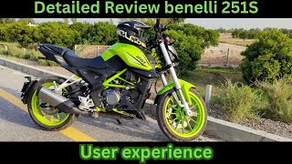 Benelli TNT 251S review  benelli 251 user review and experience benellitnt25 251s [upl. by Mohammad545]