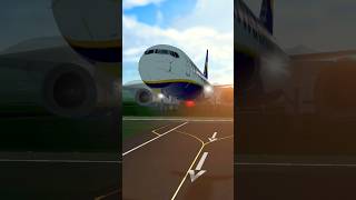 landing 🇨🇮🇨🇮🇨🇮 Ryanair Boeing 737800 At Akureyri Airport rfs shorts aviation [upl. by Irafat]