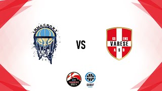 DIBF EUROCUP 2024  WOMEN Invasport Dnipro  GS ENS Varese [upl. by Erhard]