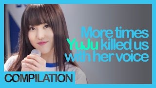 Compilation GFriend YuJu more times she killed us with her voice part 2 [upl. by Leiuqese668]