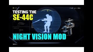 Star Wars Battlefront II TESTING THE SE44c NIGHT VISION MOD [upl. by Merari]