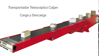 JHernando distribuye los transportadores telescópicos Caljan en España y Portugal [upl. by Elisabet576]