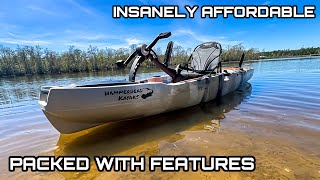 The MOST AFFORDABLE Pedal Drive Kayak on the MARKET with these Features [upl. by Dnalrah]