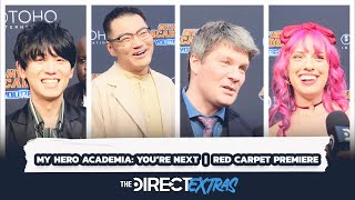 My Hero Academia Youre Next Red Carpet Premiere  Cast Talks Challenging amp Darker Storylines [upl. by Lanta532]