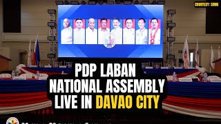 PDP Laban National Assembly 2024 Live in Buhangin Davao City [upl. by Goldman]