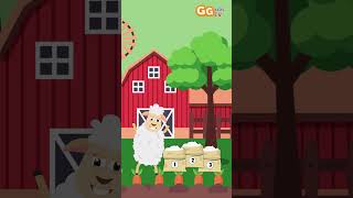 Baa Baa White Sheep shorts nurseryrhymes baabaablacksheep [upl. by Asenab]