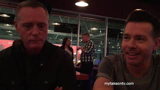 ONE CHICAGO DAY 2018 Jason Beghe and Jon Seda on Voight and Antonio CHICAGO PD [upl. by Irved648]