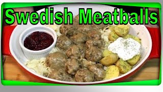 How to Make Delicious Swedish Meatballs with Lingonberry Jam [upl. by Nairam]