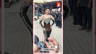 Urvashi Rautela shining on the sets of Indias Best Dancer as she Promotes Rabba Kare  SBB Xtra [upl. by Aelat]