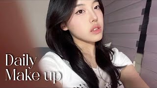 GRWM  07년생 무쌍 데일리 메이크업 • 겟레디윗미  학생 브이로그 • 고2 • vlog • 여쿨 화장법 [upl. by Abigail]