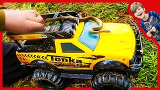 SNAKES ON TOY TRUCKS [upl. by Rendrag]