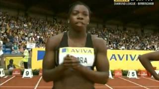 IAAF Diamond League Birmingham women 100m [upl. by Baily913]