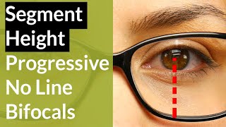 Measuring the Segment Height for Progressive No Line Bifocals  RxSafety [upl. by Aierbma173]