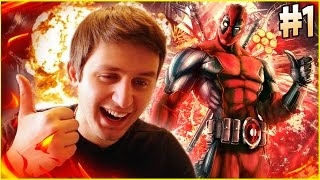 Дэдпул  Deadpool The Game ПЕРВЫЙ ВЗГЛЯД ХАРД Прохождение Часть 1 Пасхалки и смешные моменты gaming [upl. by Laural]