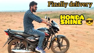 Finally delivery  Honda Shine 125cc  New vlog  Chanchal bhai [upl. by Vasilis]