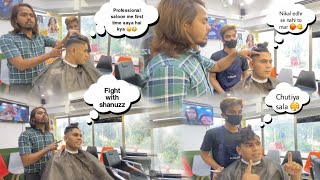 Fight With Shanuzz Unisex Salon [upl. by Rebmetpes]