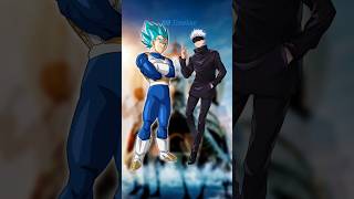 Prince Vegeta 🆚 Jujutsu Kaisen Characters  jujutsukaisen dragonball dbs jjk vegeta gojo vs [upl. by Prosser453]