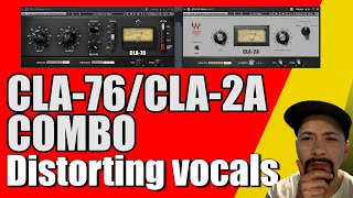 How to stop the CLA76 amp CLA2A from distorting your Vocals [upl. by Mcgregor]