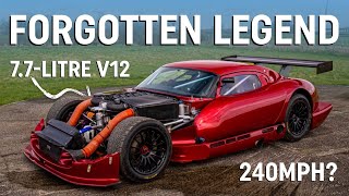 The 77litre V12 supercar that was too scary for anyone to drive [upl. by Kciv]