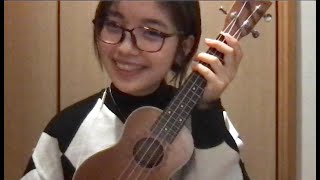 Let You Break My Heart Again  Laufey  Anaees Ukulele Cover [upl. by Brott]