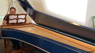 Italian harpsichord by David Werbeloff [upl. by Lynette]