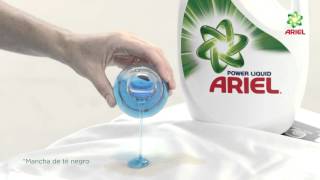 The Insiders Campaña Ariel Power Liquid Cómo usar [upl. by Ettesel]