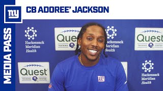 Adoree Jackson on Isaiah Simmons His abilities jump off the charts  New York Giants [upl. by Schechter]