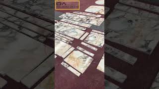 Calacatta Viola Marble Countertops Layout [upl. by Peta]